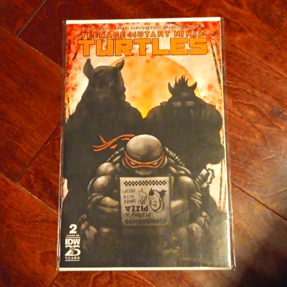 Teenage mutant ninja turtles #2 NYCC Exclusive variant comic book